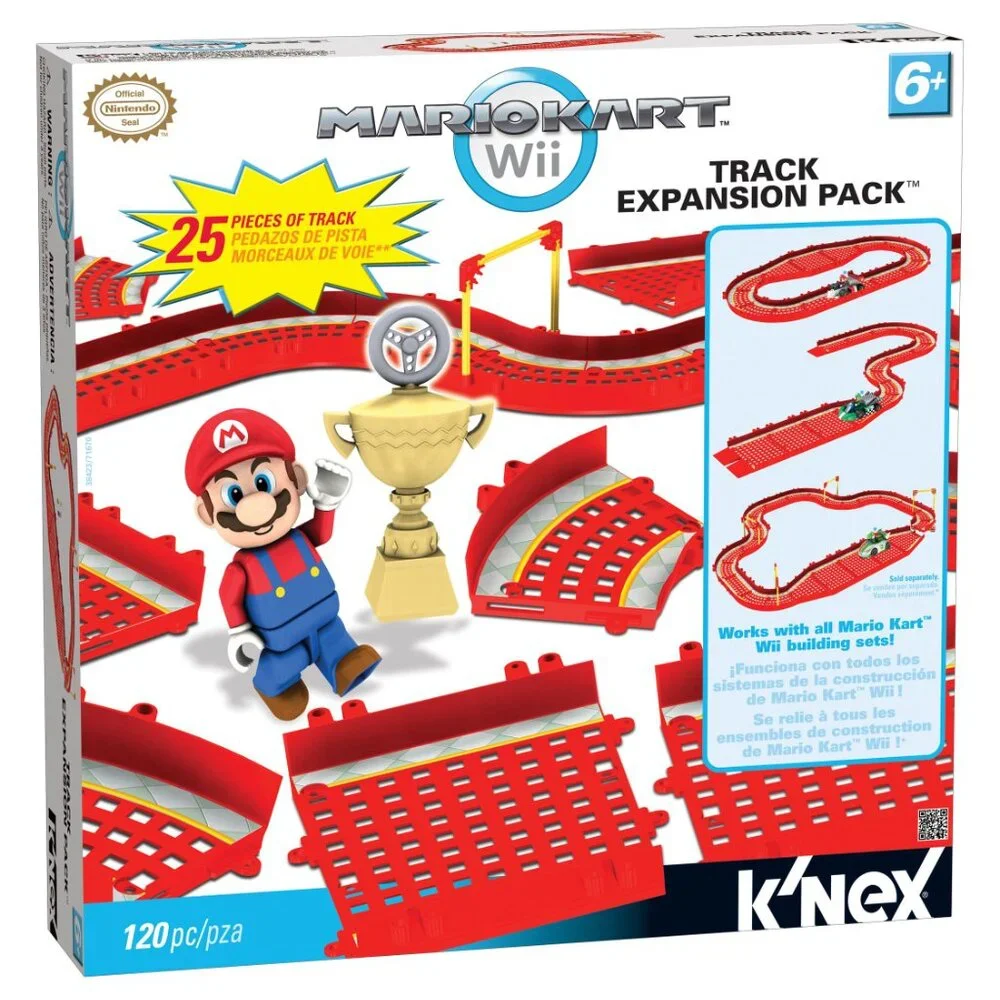 K'NEX Super Mario Mario Kart Wii Track Expansion Pack Set